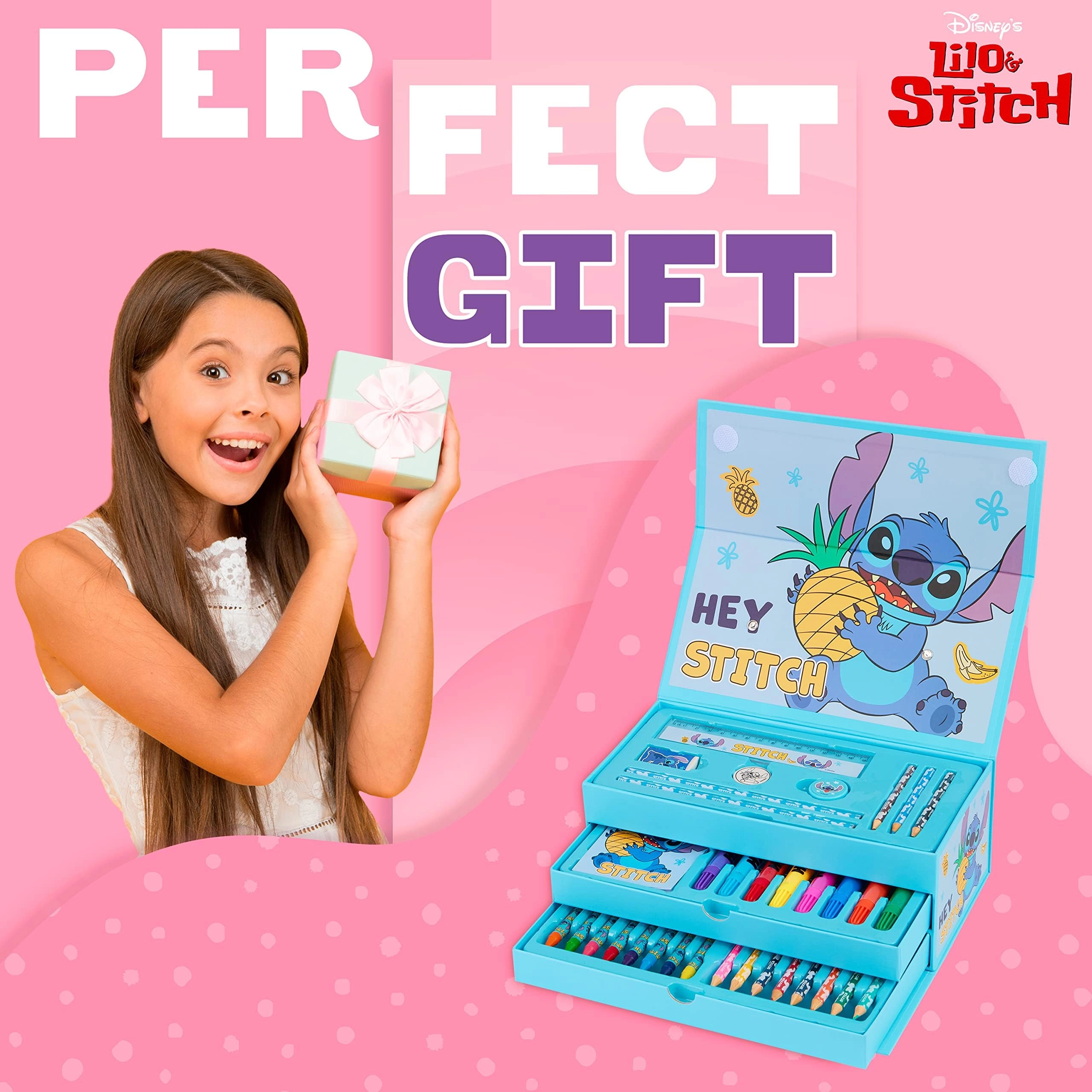 Art Set - 30 Plus Pcs Blue Stitch