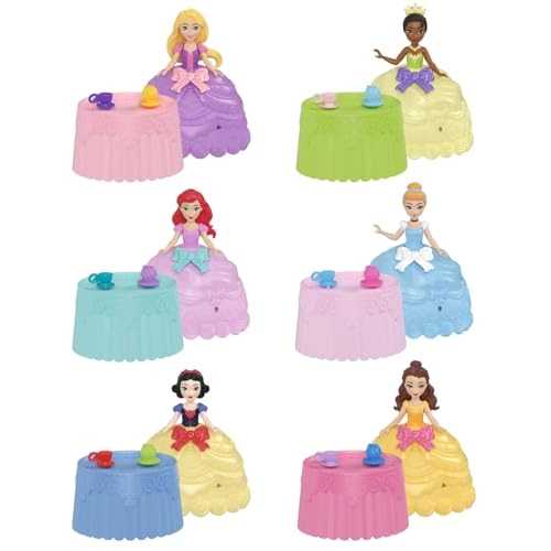 Disney Princess Cupcake Doll - small Plastic Multicolor