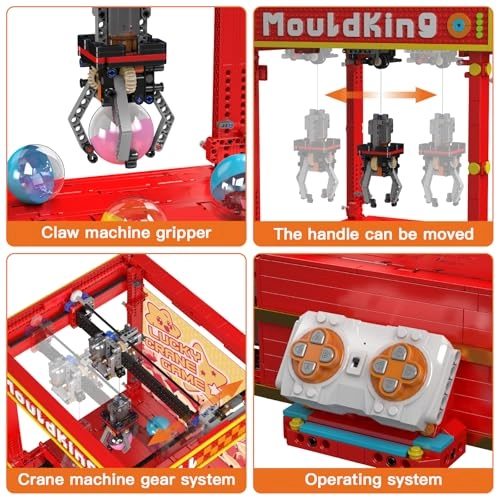 10189 Amusement Park Building Toy Remote Controlled Claw Machine - 2922pcs