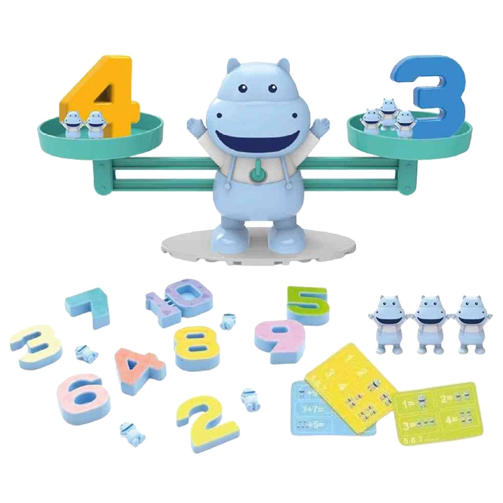 UKR Hippo Balance & Math - Suitable for 3 years and above