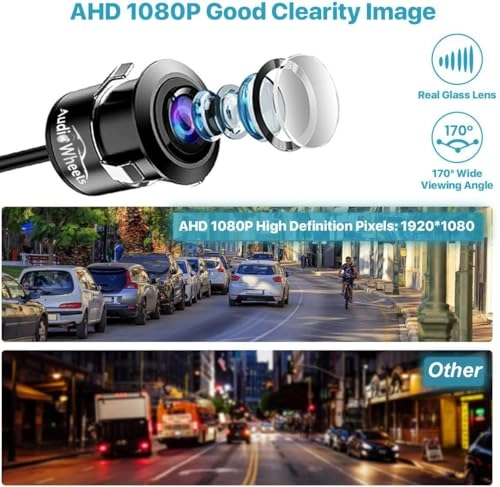 Fisheye AHD Camera - Night Vision Wired 1080P