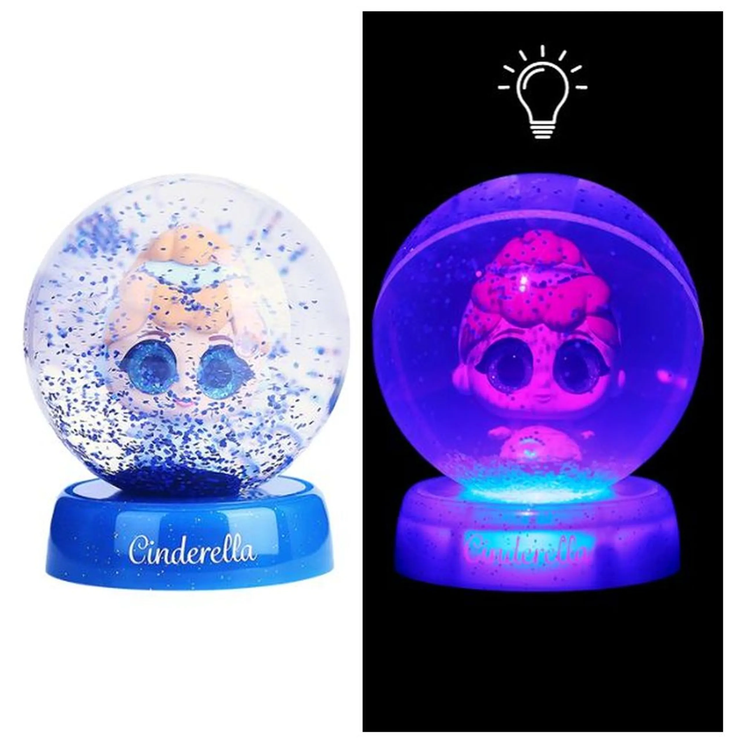 Snow Light-Up Bouncing Balls - Suitable for 3 years & above 6 Pcs
