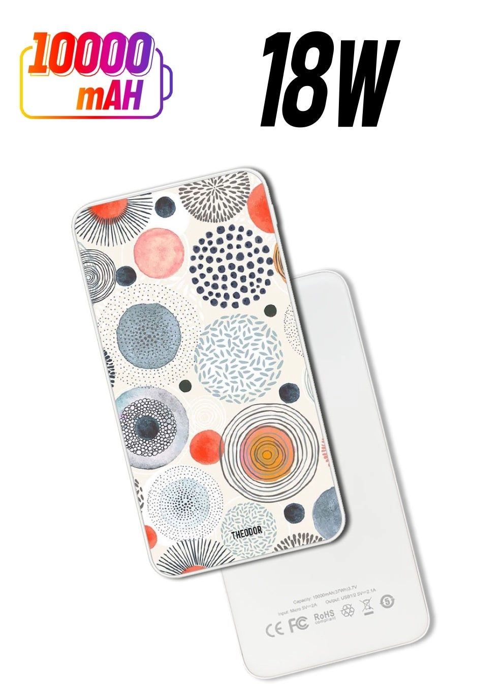 Theodor EX_PPBA089 - 10000 mAh 18W PD