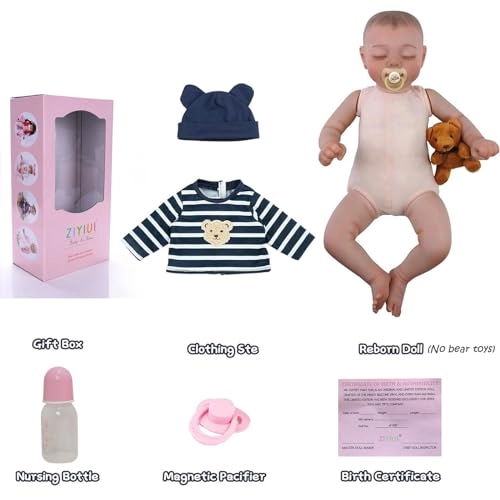 Reborn Baby Doll - 20 inch Vinyl Ages 3+