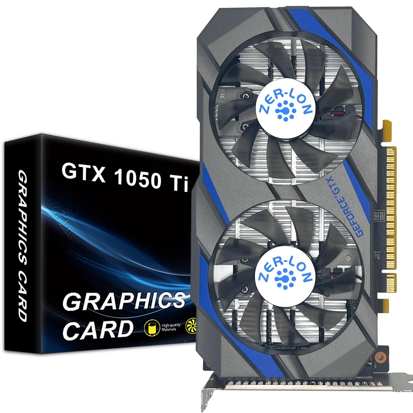 ZER-LON GeForce GTX 1050 Ti - 4GB