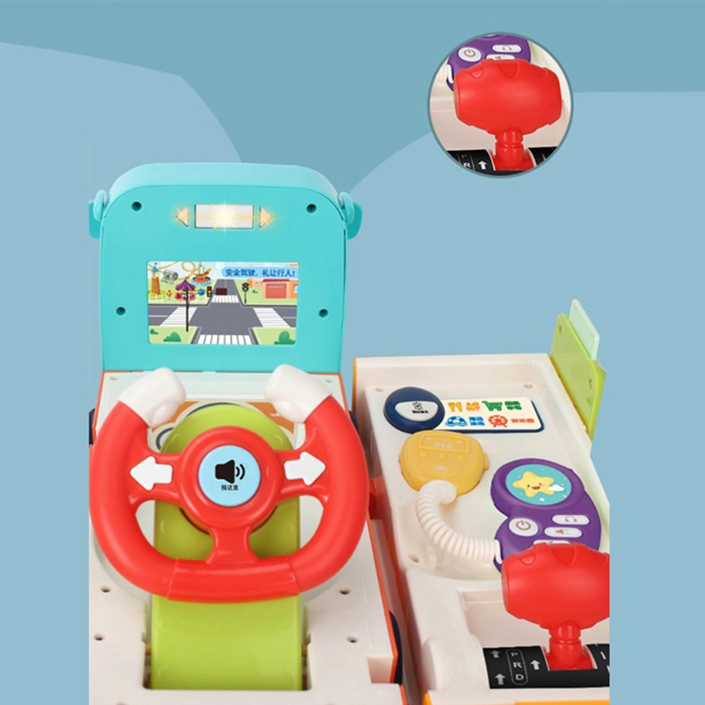 Musical Convertible School Bus Toy - Suitable for 3 years and above