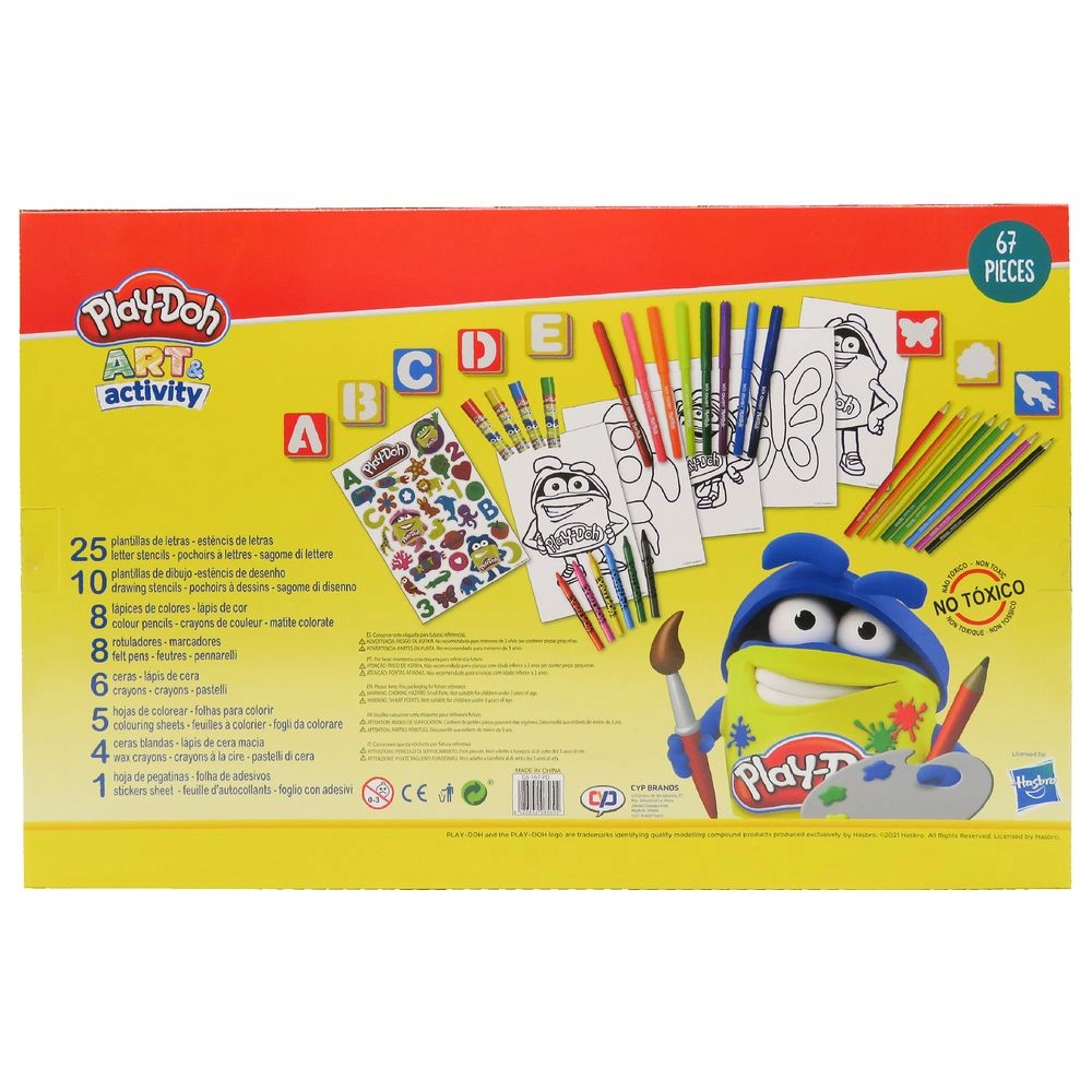 60 Pieces Art Set - 3+ years