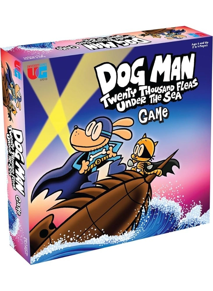 Dog Man Twenty Thousand Fleas Under The Sea