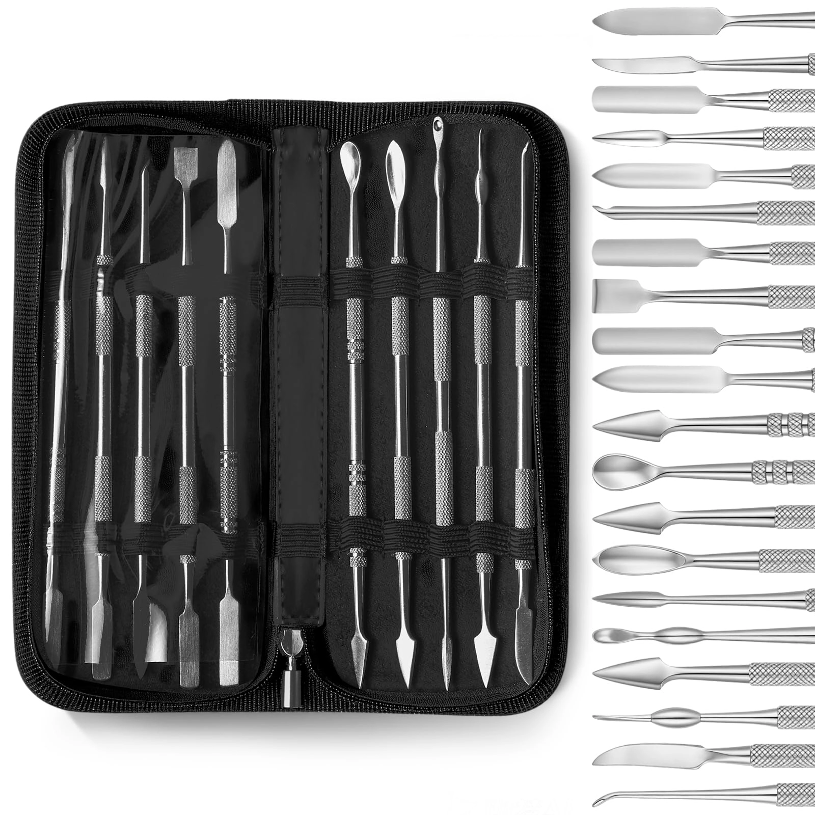 Honoson Sculpting Tools - stainless steel 10 Pcs