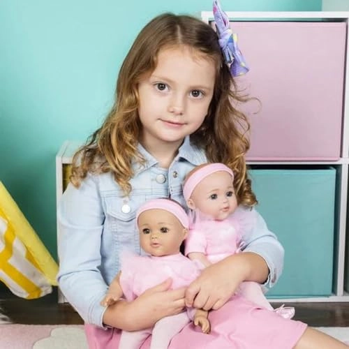 Clara Ballerina Baby Doll - 13 inch Medium Skin Tone