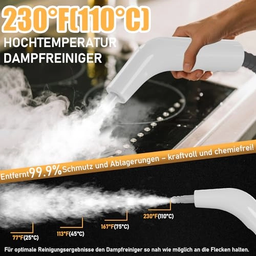 Handheld Steam Cleaner - 1.6 litre