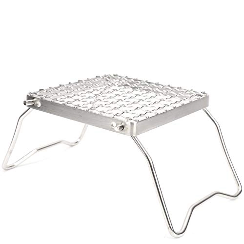Folding Grill - gas stove alcohol wood