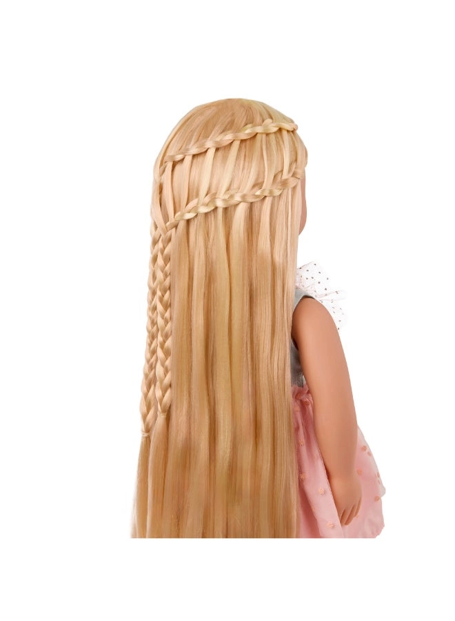 Poppy Fashion Doll Playset - 18-inch Blonde Hair Ages 3+