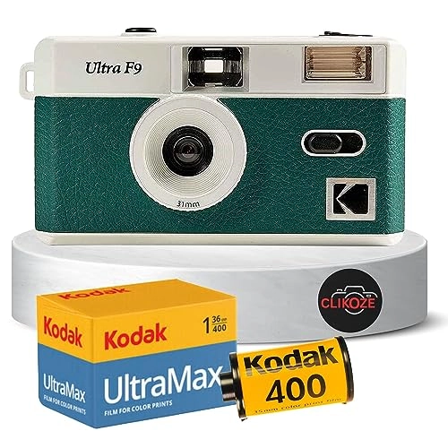 Ultra F9 - 35mm Reusable + Ultramax 35mm - 36 Exposures + Tips Card