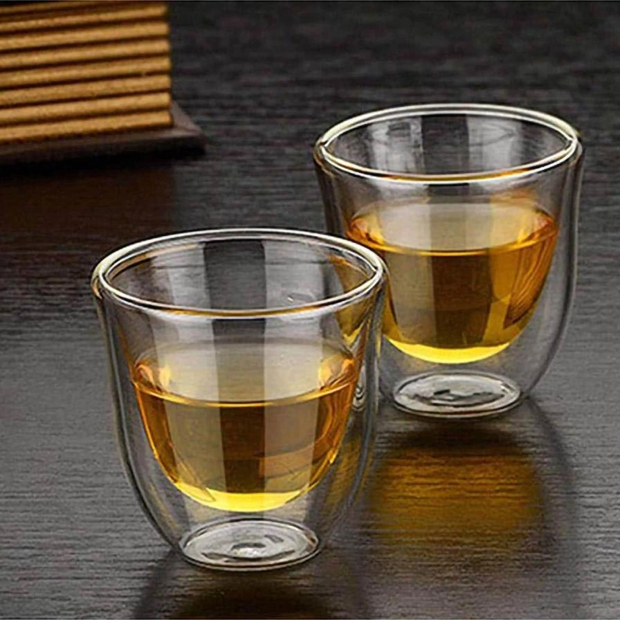 Double Wall Cawa Cup - 4 pcs - 70 ml