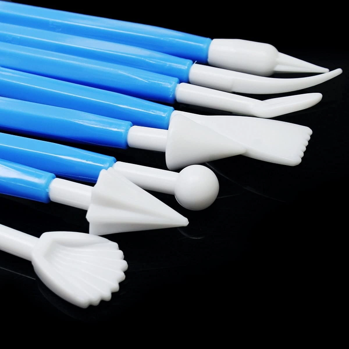 Plastic Carving Double Heads - PP 8 pieces