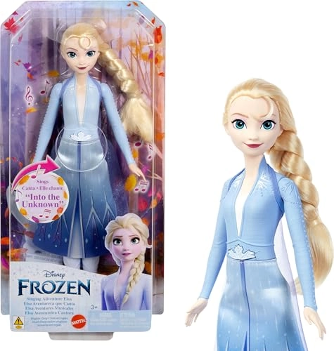 Elsa Fashion Doll - Sings "Into the Unknown" English Ages 3+
