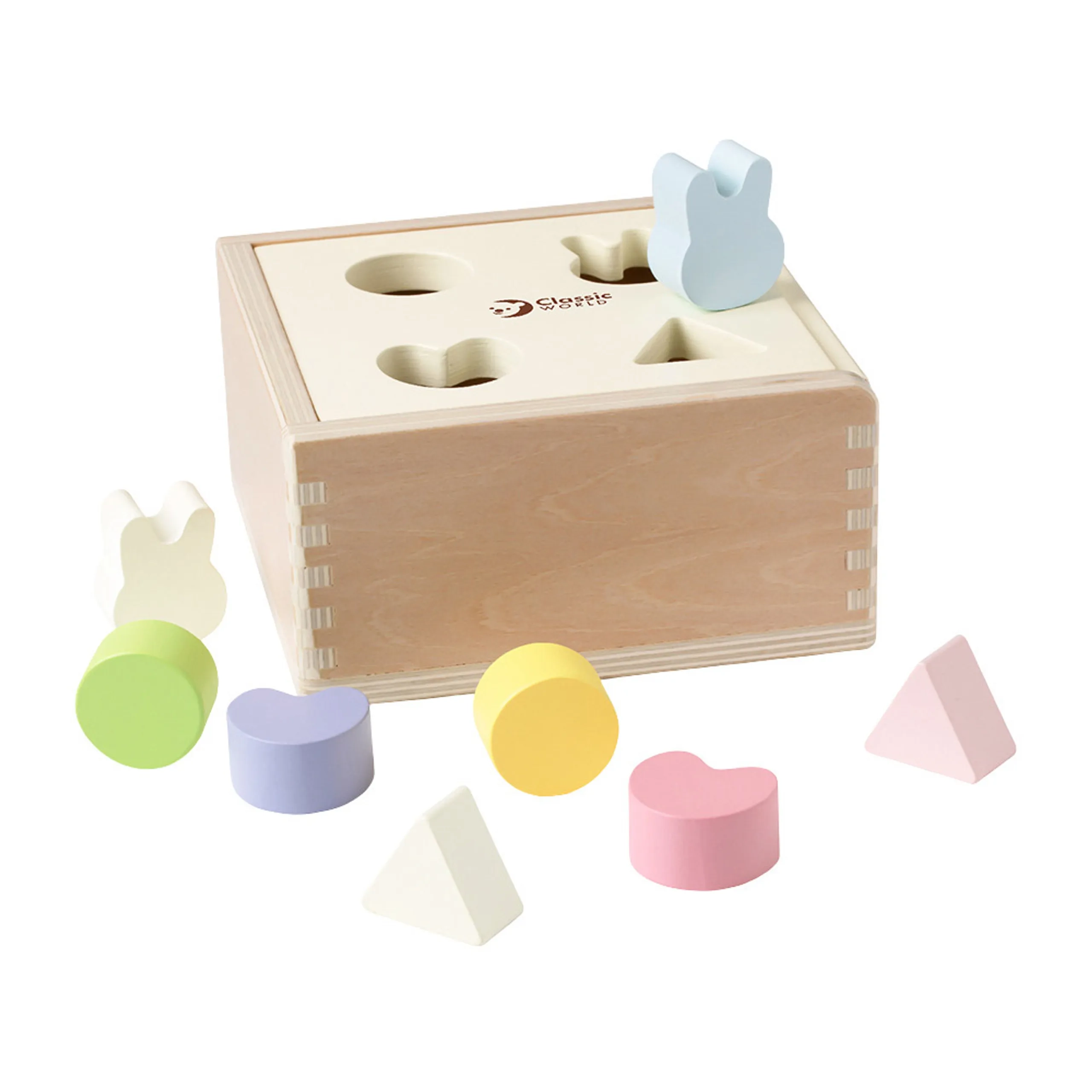 Classic World Mara Shape Sorter - 12 months & above 10 pieces