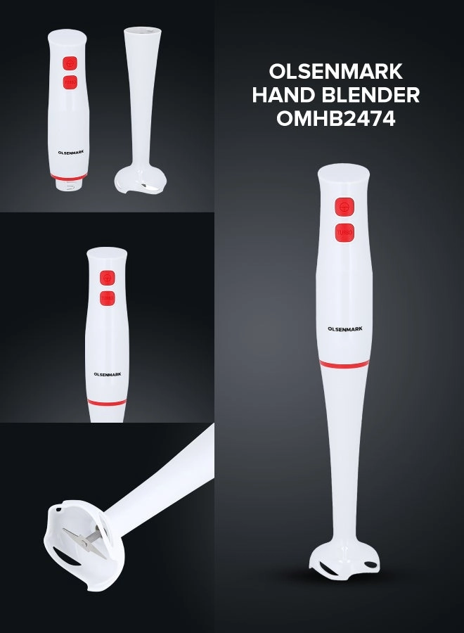 OMHB2474 - Stainless Steel Blade Low Noise 2 Speed Control