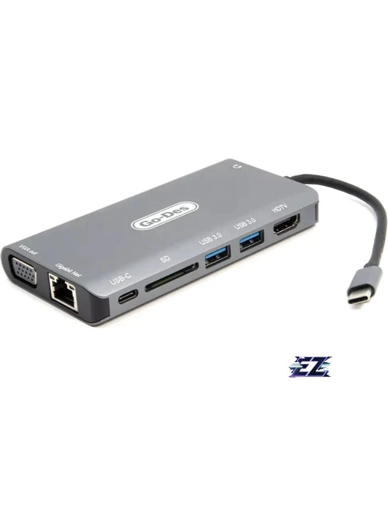 GD-8792 - 4-in-1 4K HDMI USB 3.0