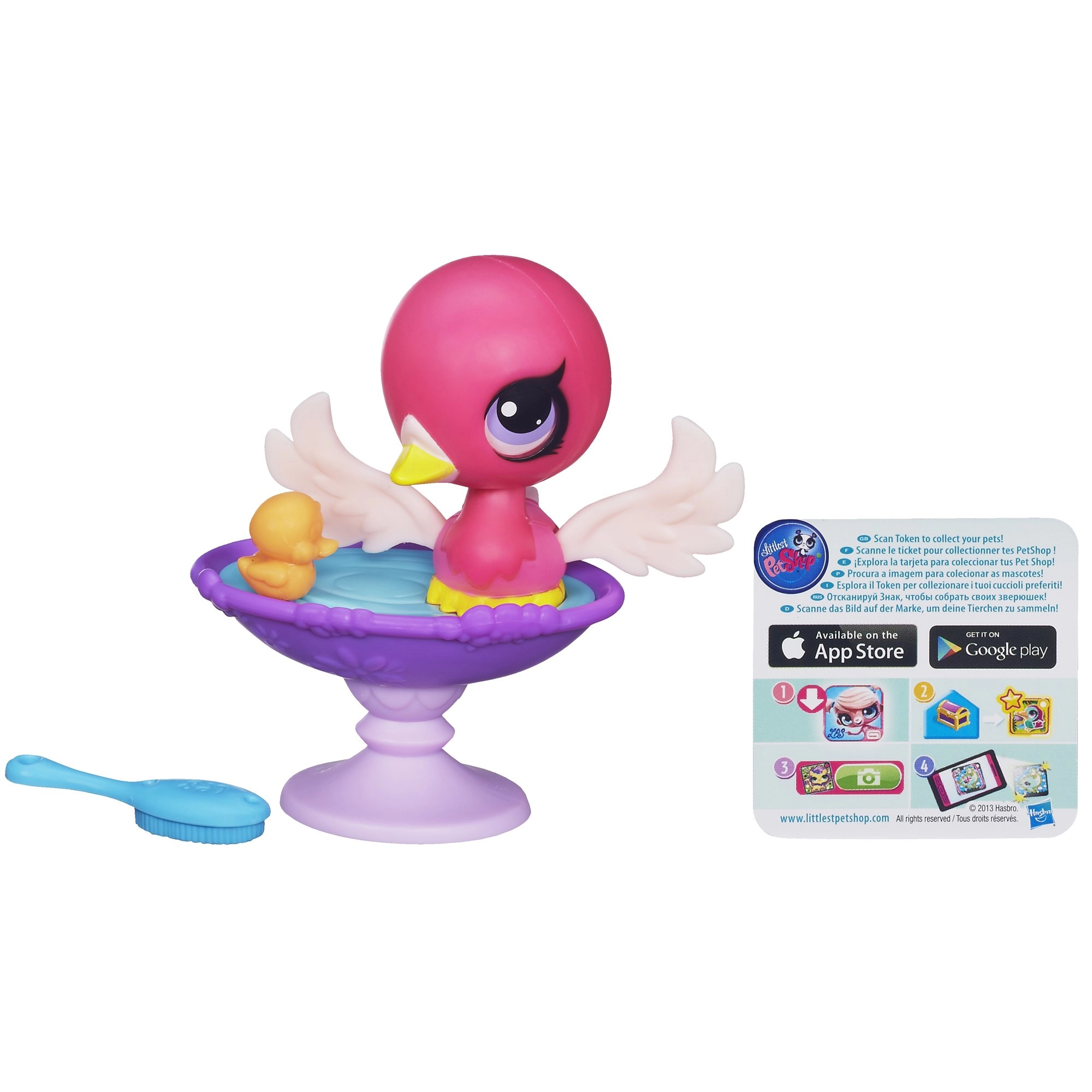 Littlest Pet Shop Splashin Swan - Bath Set