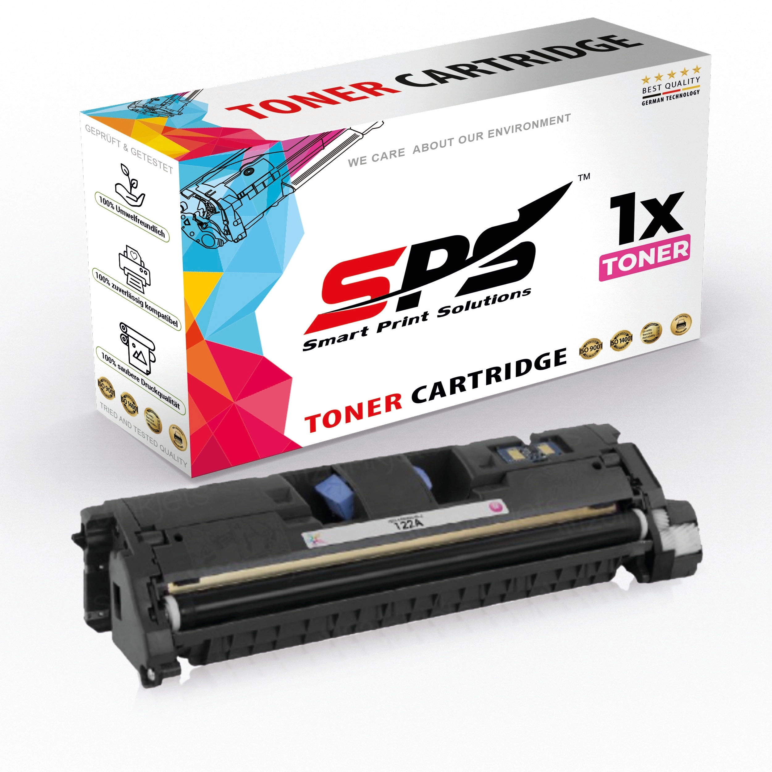 smart print solutions llc Q3963A 122A - Yield upto 4,000 Pages 1x Magenta