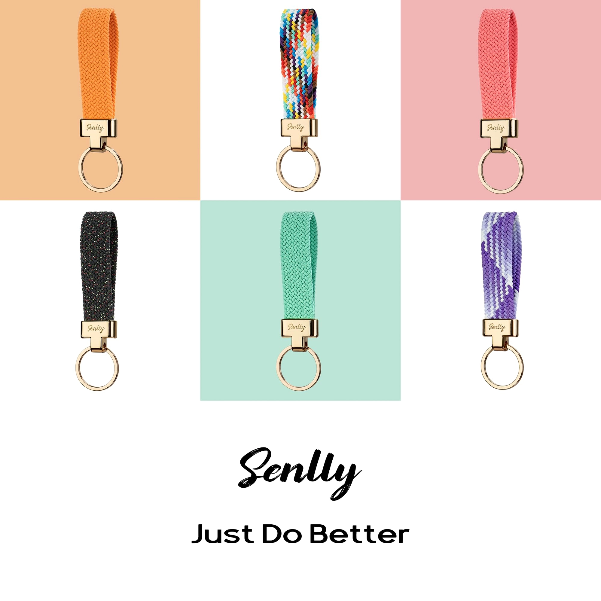 Car Keychain - Stretchy Elastic