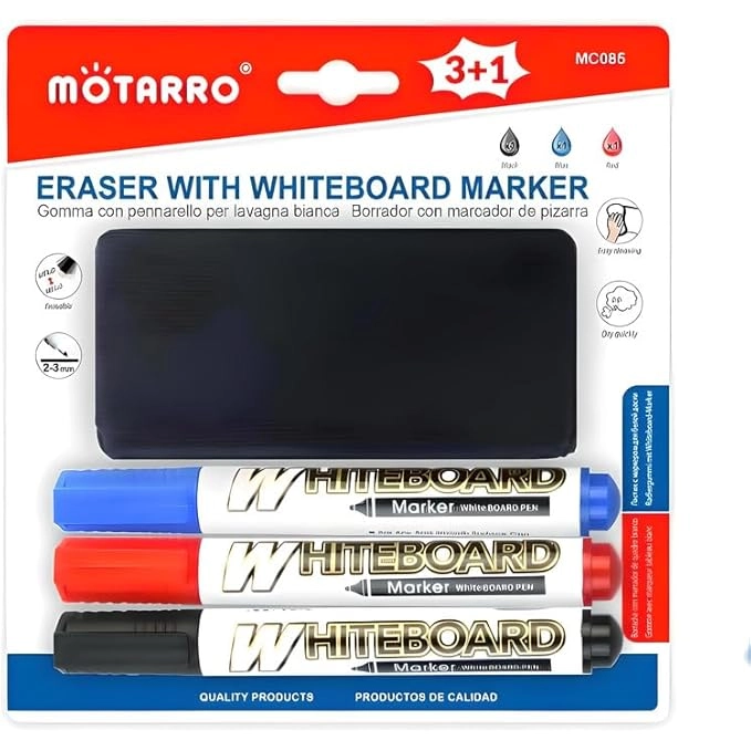 FITTO White Board Marker - Assorted Colors