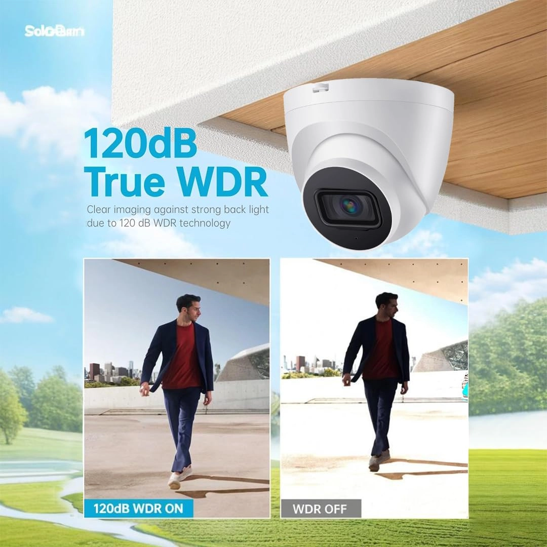 DahuaSecurity - 4K 8MP PoE IP Dome Camera
