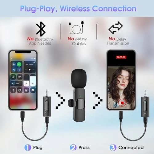 Wireless Lavalier Microphone Wireless Microphone
