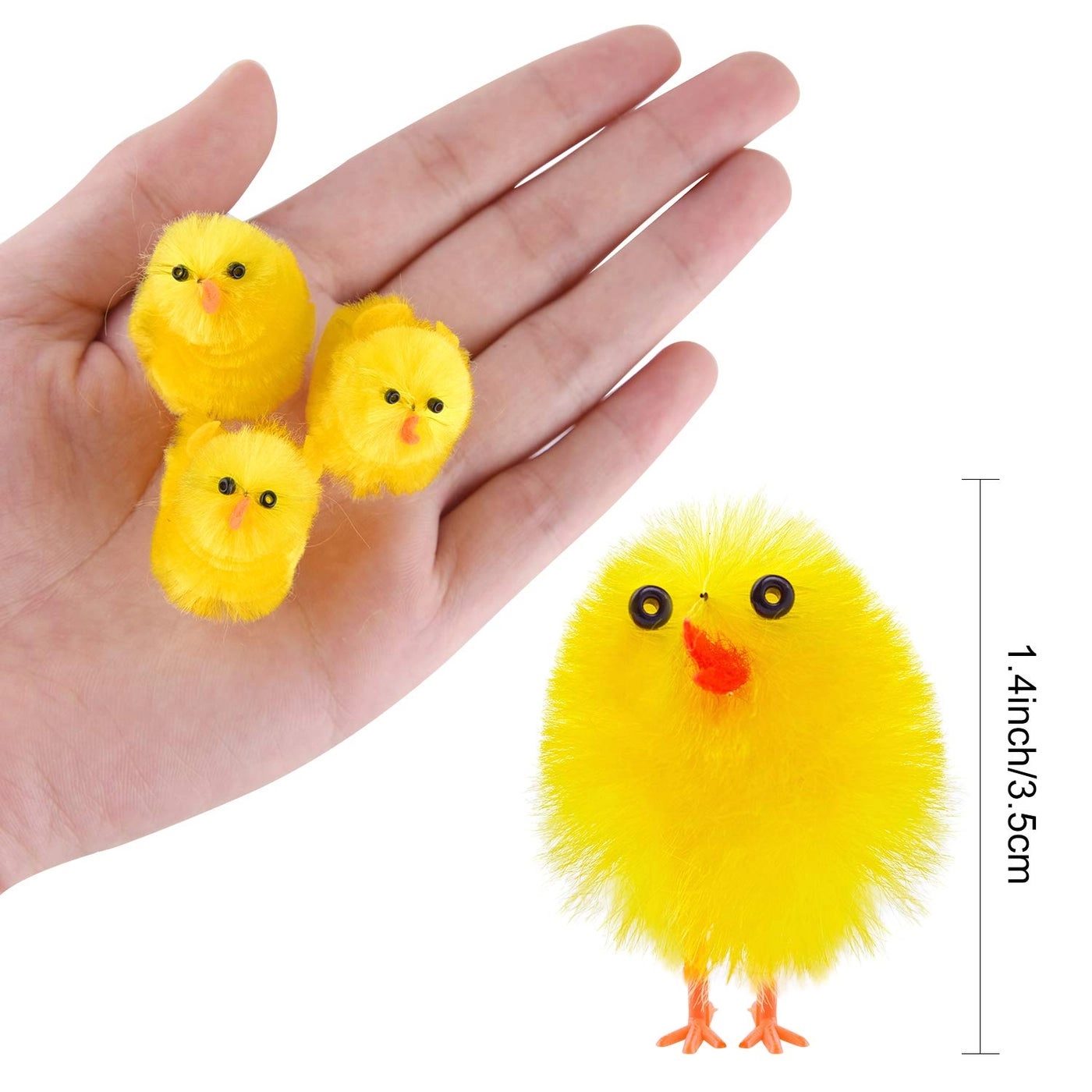 Mini Easter Chicks - 46 Pcs Easter
