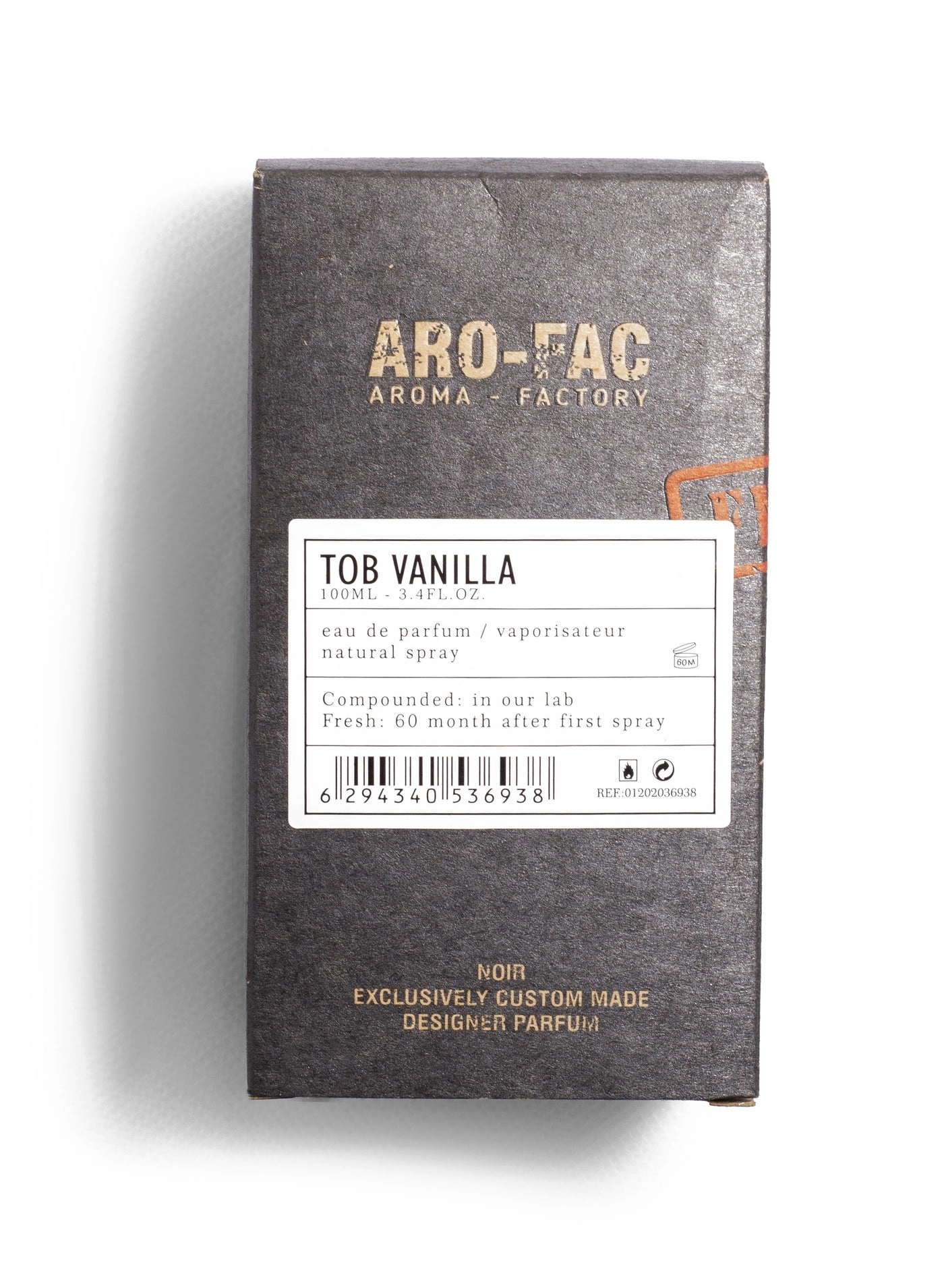 Tob Vanilla Eau de Parfum 100ml