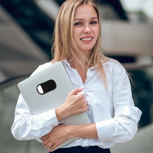 Slim Mouse Holder - 13x7.5cm Black