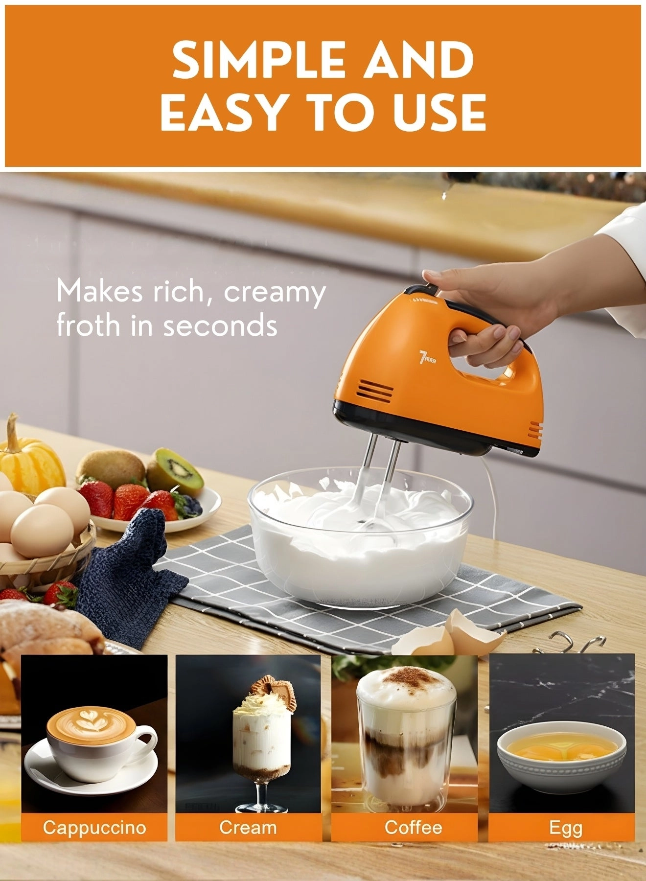 Hand Mixer - 120W