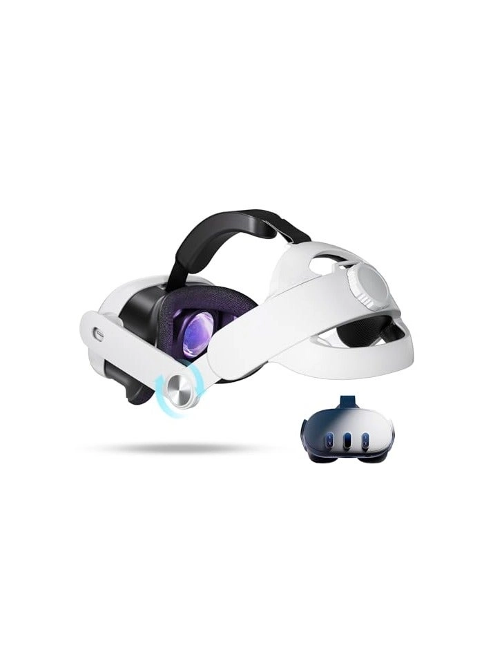 Green Tiger Head Strap - Quest 3 Pressure-Free Elite