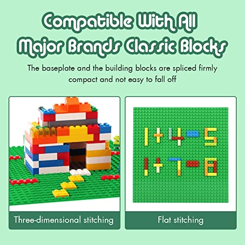 Classic Baseplates - 25.4X25.4cm 12pcs