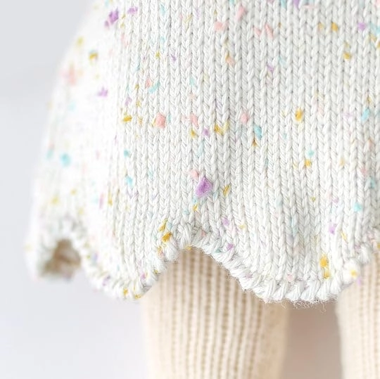 Mia The Dog - Little 13" Hand-Knit 100% Cotton