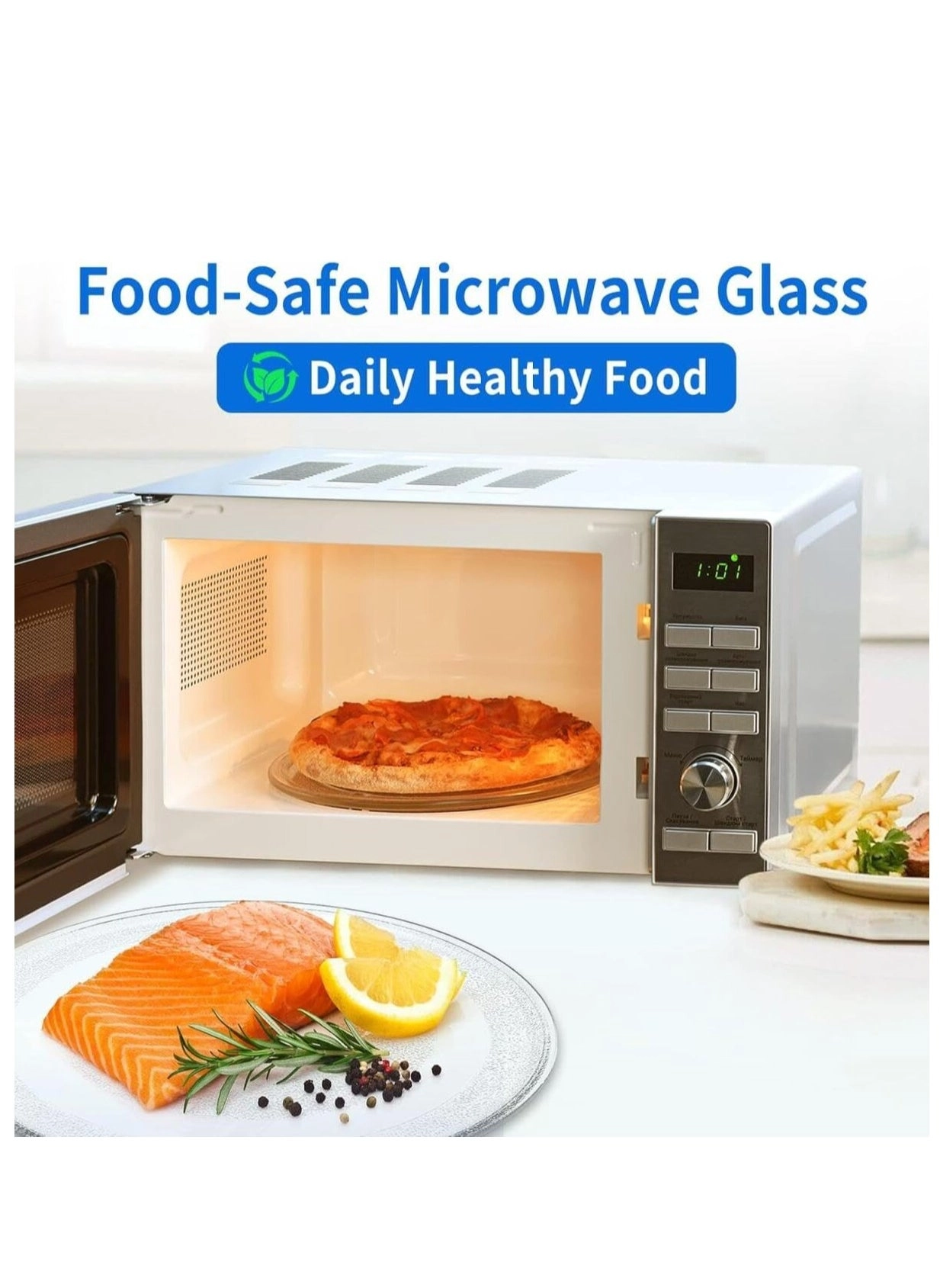 Microwave Glass Tray - 12.5’’