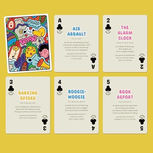 Fart Deck - English 6 years and up 52 cards