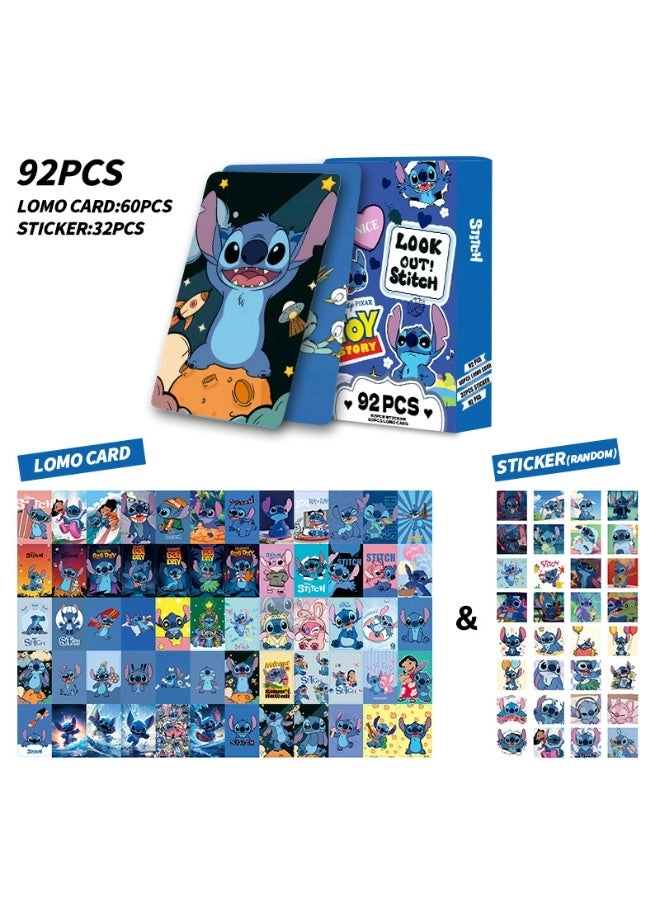 Lilo & Stitch Hawaiian Ohana Aesthetic Sticker Book 92 pcs
