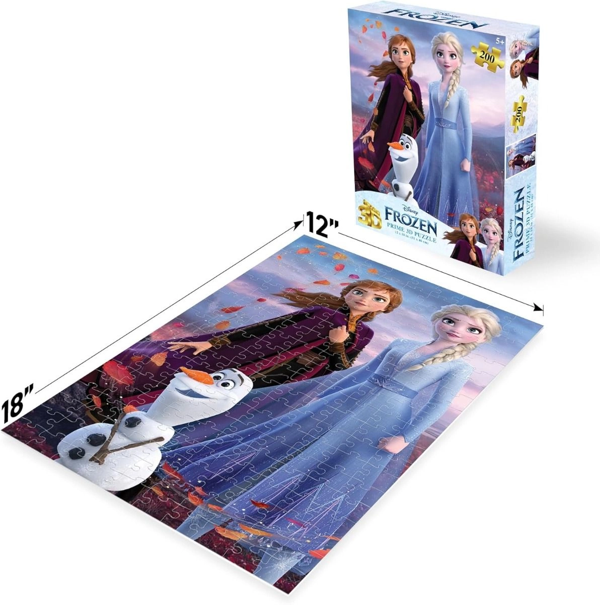 Disney Frozen 3D Puzzle (FGI-33030-S) - 200 pcs