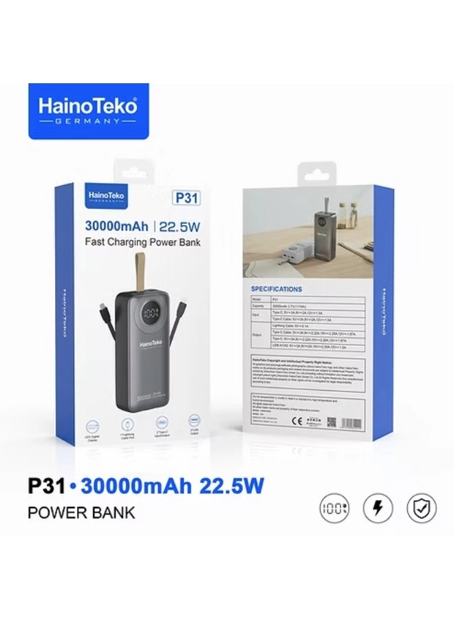 P31 - 30000mAh 22.5W