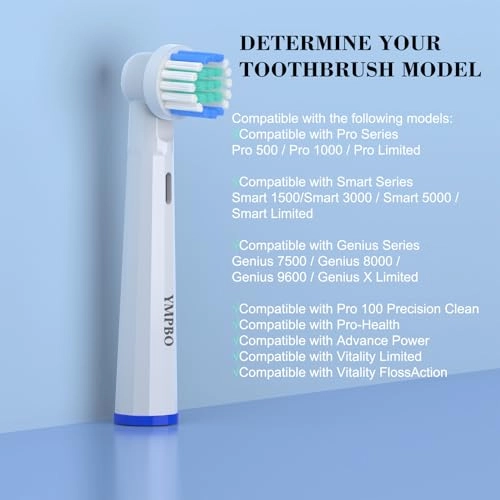 EB17A - Replacement Toothbrush Heads Pack of 10