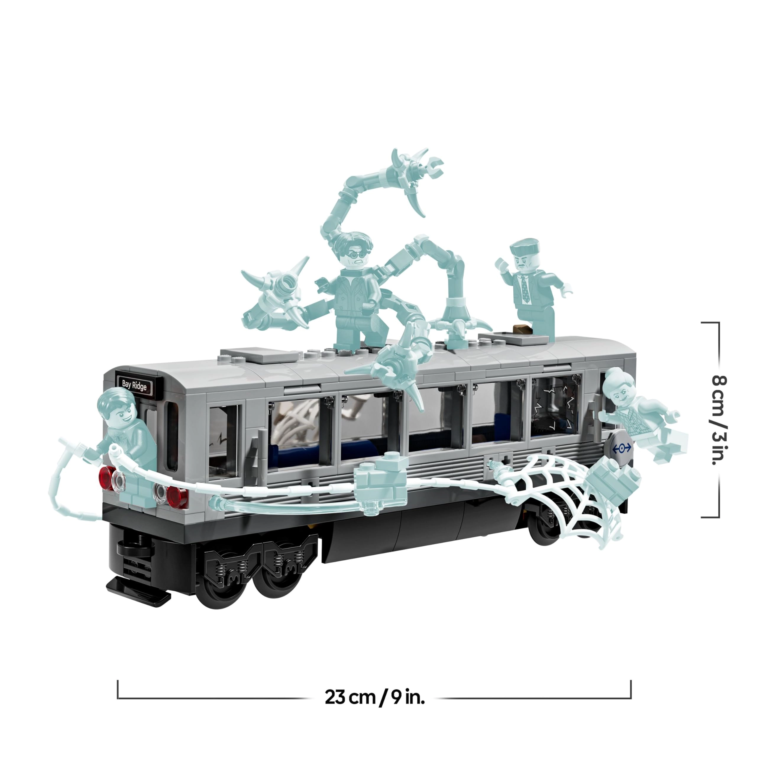Marvel Spider-Man Vs. Doc Ock Subway Train Scene (76321)