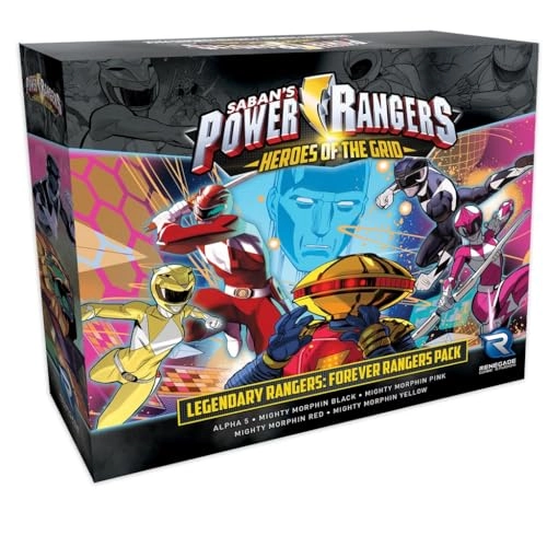 Power Rangers: Heroes of the Grid: The Legendary Rangers: Forever Rangers Pack