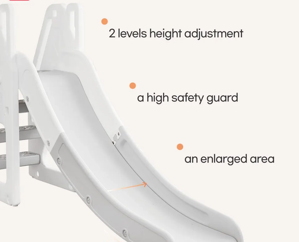 Indoor Play Slide - Basketball Hoop Blue