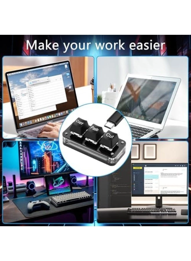 3 KEY MINI KEYPAD - Wireless