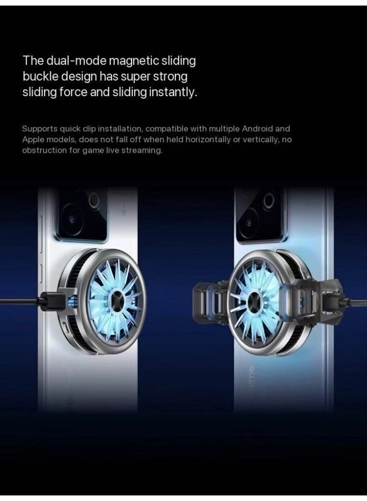 Cooling Back Clip PRO - Magnetic Clip Dual-Mode 32°C Cooling