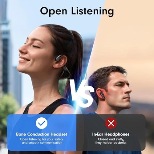 Bone Conduction Headphones - Wireless Headphone
