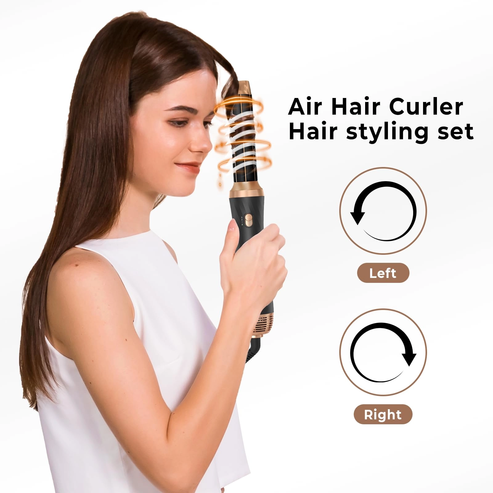 5 in 1 Blow Dryer Brush - 800 watts Royal Blue
